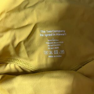 Yellow Iwa Co. Leggings